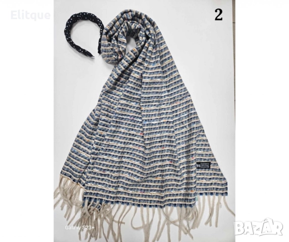 Изискан шал, снимка 2 - Шалове - 52841246