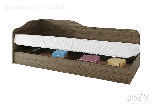 Легло с механизъм Сити 2004 сонома, орех или комбинация бяло/ арвен, снимка 5 - Спални и легла - 9808292