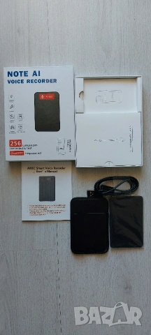 NOTE AI Voice Recorder - Диктофон с изкуствен интелект и ChatGPT, снимка 4 - Друга електроника - 53774054