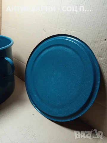 Соц Стара Емайлирана Голяма Тенджера Казан 35лт., снимка 10 - Антикварни и старинни предмети - 49667644