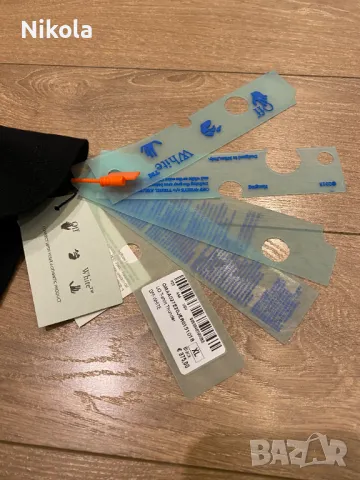 OFF-WHITE C/O VIRGIL ABLOH THUNDER тениска, размери: S, L и XL , снимка 15 - Тениски - 48355854