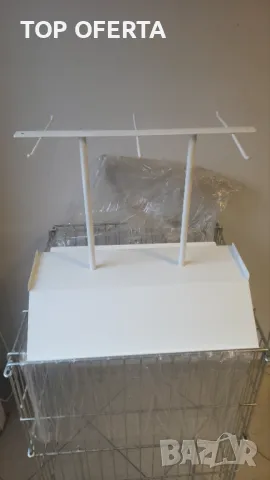 Стелаж Метален за касова зона 48 х 39 х 40 см, снимка 4 - Стелажи и щандове - 47790365