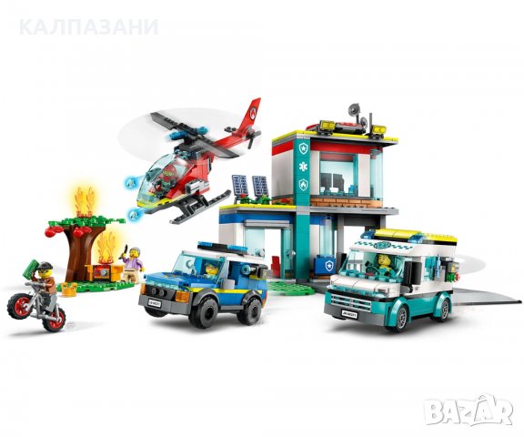 LEGO® City Police 60371 - Щаб за спешна помощ, снимка 4 - Конструктори - 39431208