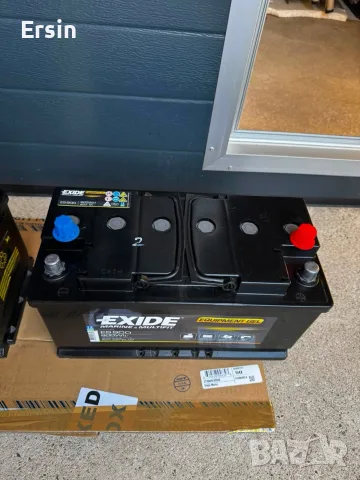 Гелов Акумулатор EXIDE ES900 GEL 80Ah
(Много малко са ползвани) 
(Свалени от нови Кемпери), снимка 15 - Къмпинг мебели - 56096536