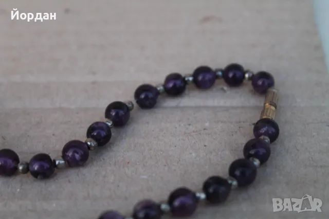 Гердан от аметист , снимка 7 - Колиета, медальони, синджири - 48942830