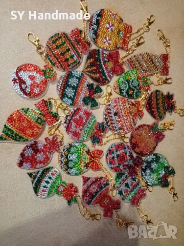 Диамантени фигури за украса-6бр, снимка 2 - Статуетки - 47949036