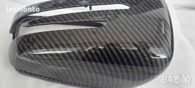 Карбонови капаци за огледала мерцедес w212 E-класа W204 E W176 W246 Mercedes, снимка 3 - Части - 36481756