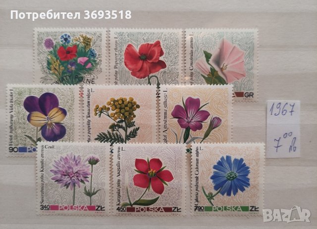 Пощенски марки /серии/, снимка 8 - Филателия - 44290671