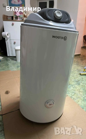 Бойлер Eldom 45 литра 2000W, използван, лично предаване, снимка 3 - Бойлери - 53404512