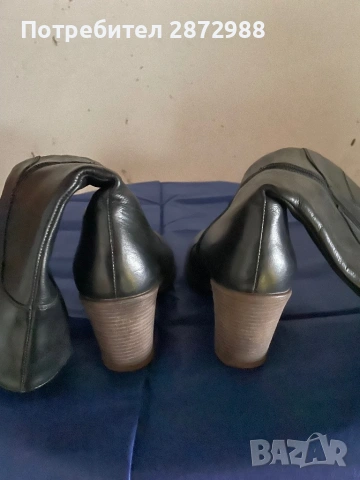 Ботуши  40 номер кожа, снимка 3 - Дамски ботуши - 53065550