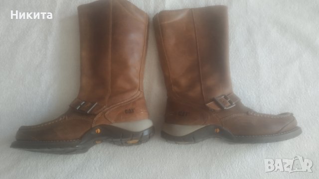 CAT-високи ботуши 38 номер-Виетнам-естествена кожа, снимка 1
