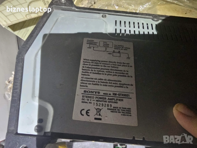 Качествен 2-канален авто усилвател Sony XM-GTX6021 - 350W / Стерео & Мост (Bridge), снимка 2 - Ресийвъри, усилватели, смесителни пултове - 55947767
