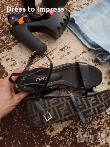 Дамски сандали Fendi 40 номер