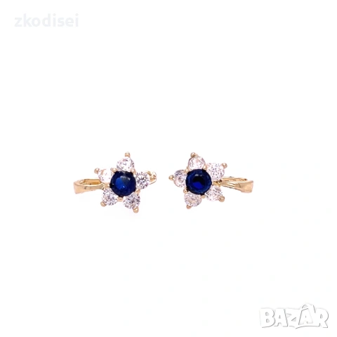 Златни детски обеци 1,02гр. 14кр. проба:585 модел:34435-4