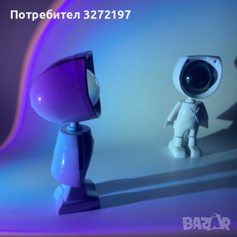 LED прожекторна лампа астронавт,слънчев залез,USB +акумулаторна батерия, снимка 11 - Настолни лампи - 40900006
