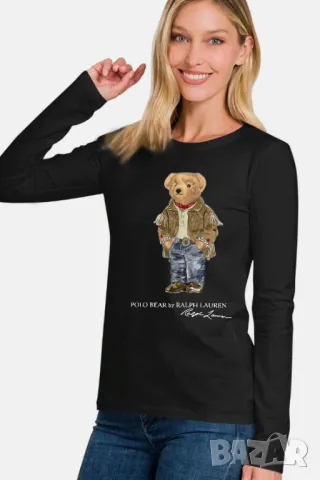 Нови дамски блузи размери XS-5XL, снимка 5 - Блузи с дълъг ръкав и пуловери - 49096456