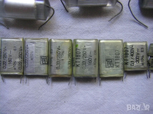 Употребявани стирофлексни кондензатори, снимка 4 - Друга електроника - 47485556