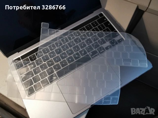 Нов Силиконов протектор за клавиатура MacBook Pro 13 M1 M2 / Keyboard Cover / Универсален за лаптоп 