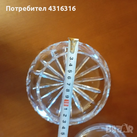 Истински немски кристал, снимка 11 - Сервизи - 52151921