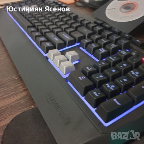 Gaming mechanical feel клавиатура Amazon Basics К690 