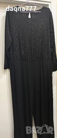 Колекция  VIVENTY  BERND DERGER  Черен дамски гащеризон с дълъг ръкав, снимка 3 - Гащеризони - 49394460