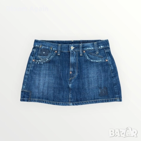 Дамска дънкова пола G-STAR, снимка 2 - Поли - 52426163