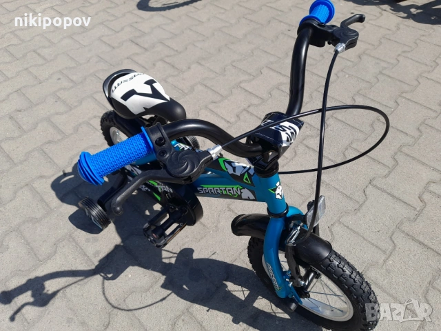 PASSATI Велосипед 12" SPARTAN син, снимка 10 - Велосипеди - 53758925