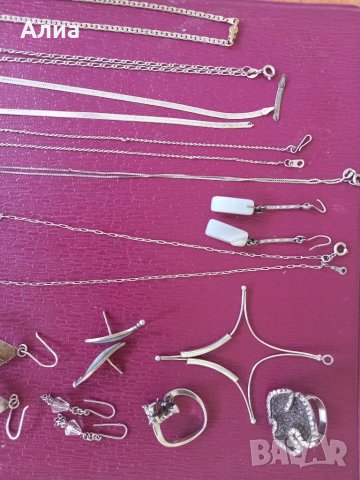 Сребърни верижки и висулки, снимка 4 - Колиета, медальони, синджири - 34675118