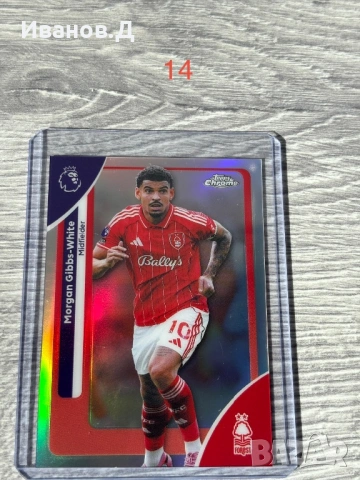 Колекционерски Футболни Карти - Topps Chrome 25/26, снимка 14 - Фен артикули - 53524990