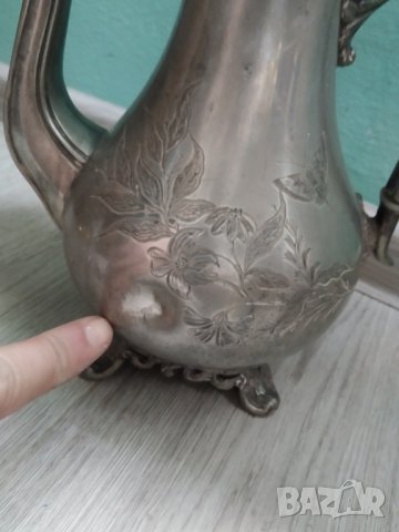 бароков метален чайник, снимка 5 - Други ценни предмети - 40218051