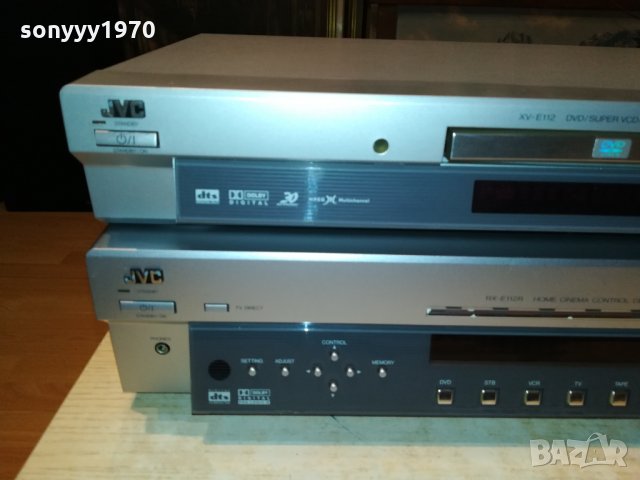 JVC RECEIVER+JVC DVD 1502221041, снимка 6 - Ресийвъри, усилватели, смесителни пултове - 35793648