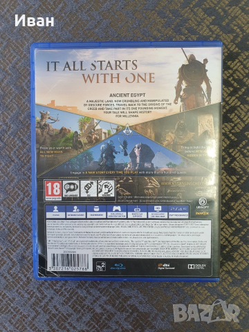 Assassin’s Creed Origins + Star Wars Battlefront (PS4) – Отлично състояние, снимка 3 - Игри за PlayStation - 53133278
