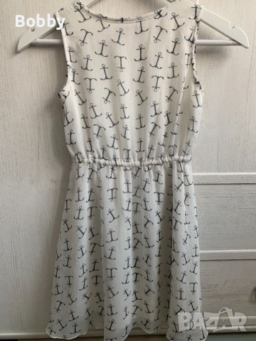 Рокля с котви 8-9 години, снимка 5 - Детски рокли и поли - 41447615