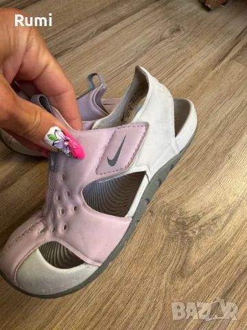 Оригинални детски св. розови сандалки Nike Sunray Protect 2! 29,5 н, снимка 1