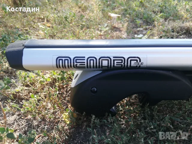 Алуминиев багажник - релси Menabo за комби, снимка 4 - Аксесоари и консумативи - 55989318