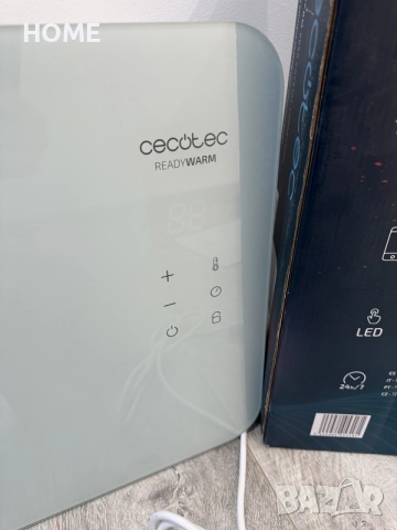 🔥 Cecotec Ready Warm 6650 Crystal Connection КОНВЕКТОР, снимка 3 - Отоплителни печки - 56255431
