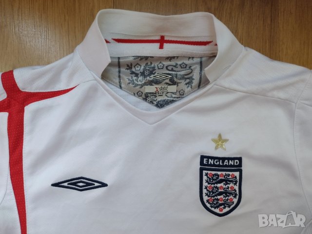 England / Umbro - футболна тениска на Англия за ръст 158см., снимка 4 - Детски тениски и потници - 42483287