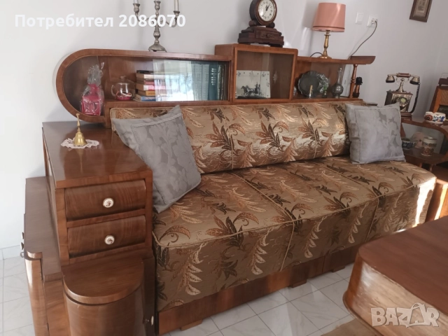 Старинен диван, снимка 2 - Антикварни и старинни предмети - 52909952