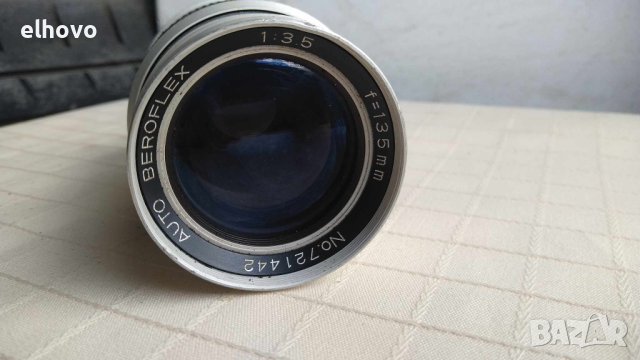 Oбектив Auto Beroflex 1:3.5 f=135mm, снимка 3 - Обективи и филтри - 41393889