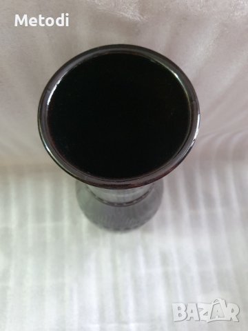 Стара керамична ваза. Височина 40см., снимка 2 - Антикварни и старинни предмети - 42054244