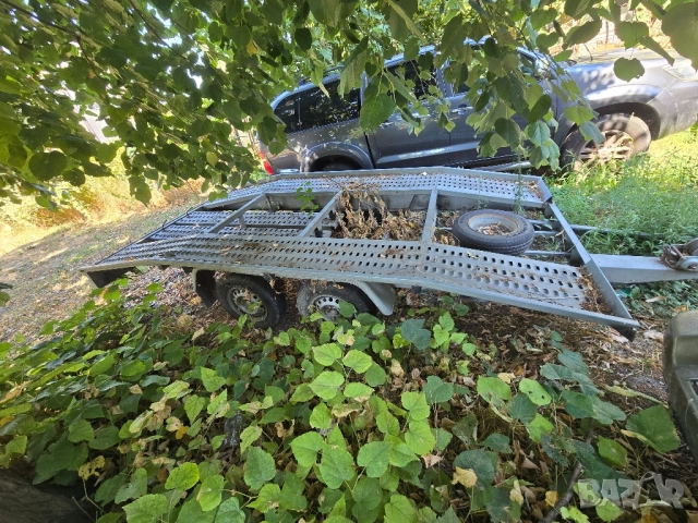 Автоплатформа двуосна BLISS като НОВА , снимка 7 - Ремаркета - 51525583