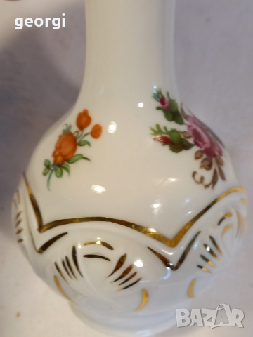 порцеланова ваза ГДР, снимка 4 - Вази - 44919175