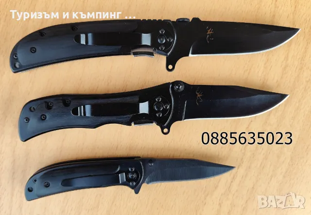 Сгъваем нож Browning 388 - два размера, снимка 11 - Ножове - 7289803