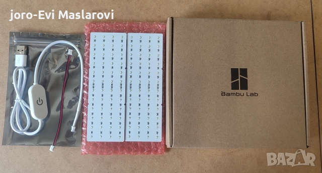 Bambu lab CMYK LED подсветка за 3D принтери , снимка 2 - Захранвания и кутии - 52572612