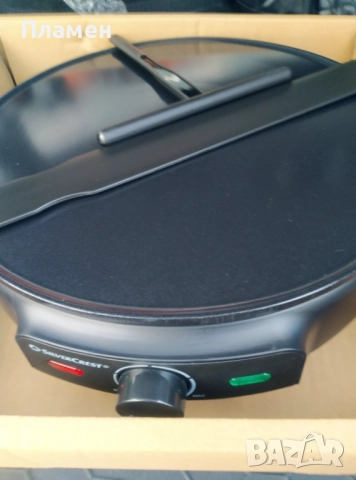 Електрически котлон плоча за палачинки, катми Silver Crest 1370 – 1635 W, снимка 7 - Гофретници - 42501150