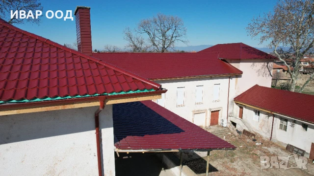 Метална Керемида "СИМЕТРИК" - производство и монтаж, снимка 8 - Строителни материали - 47114545