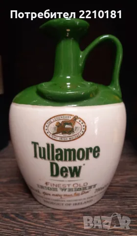 Керамична кана ,бутилка от уиски Tullamore Dew 