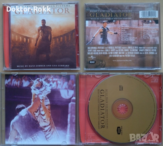 Game of Thrones Season 5 + Midnight Express 1979 + Gladiator 2000 + Grease 1991 - филмова музика, снимка 4 - CD дискове - 51842387
