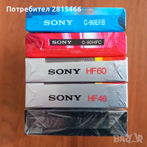 Лот 5бр. НОВИ аудио касети/ касетки SONY, снимка 6 - Декове - 47988067