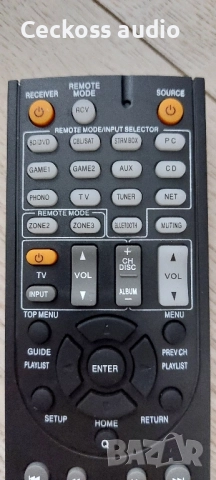 Дистанционно за ресивъри ONKYO TX-RZ серията, снимка 3 - Ресийвъри, усилватели, смесителни пултове - 52038419